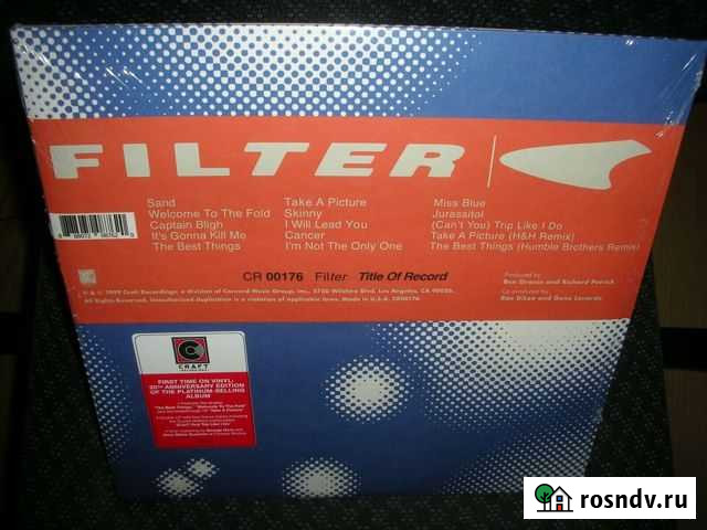 Filter - Title Of Record (2 Black Vinyl) US Волгоград - изображение 1