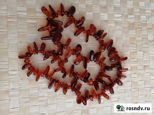 Бусы янтарь СССР Волгоград - изображение 1