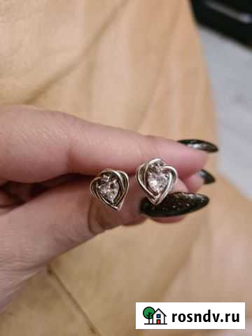 Серебряные серьги Рязань - изображение 1