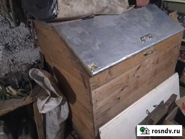 Ларь внурти алюминевый, сундук для хранения деревя Казань - изображение 1