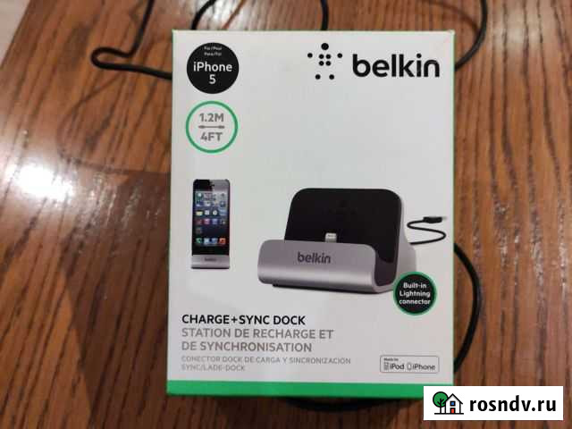 Док-станция для зарядки и синхронизации iPhone 5 Курск - изображение 1