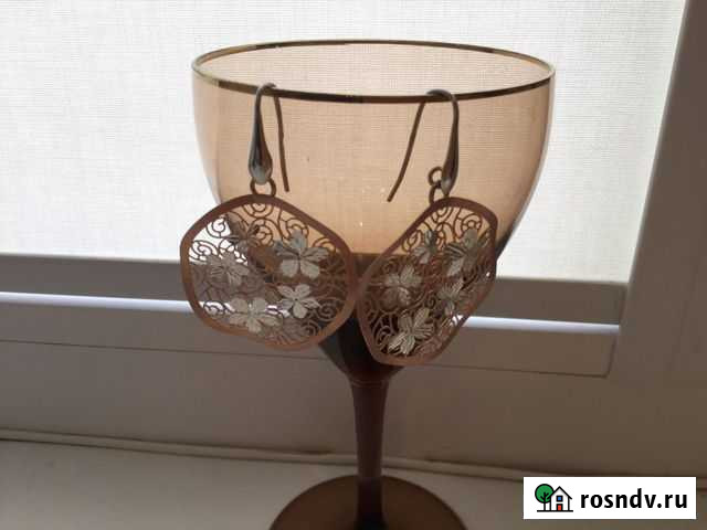 Серьги Италия Серебро Краснодар - изображение 1