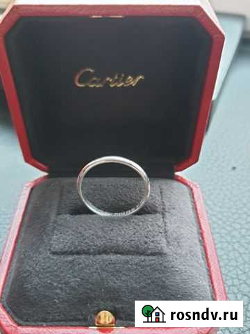 Оригинальное кольцо Cartier из платины Екатеринбург - изображение 1