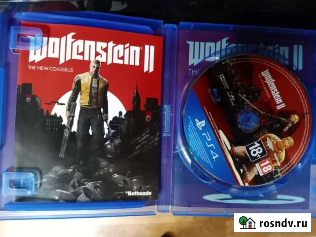 Wolfenstein2 PS4 Новочебоксарск - изображение 1