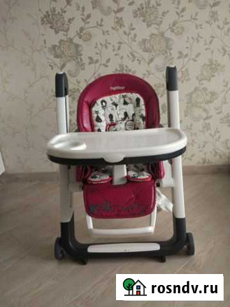 Стульчик для кормления peg perego siesta Прохладный - изображение 1