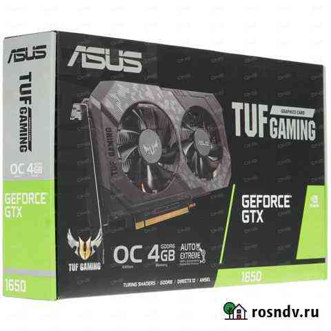 Видеокарта asus TUF Gaming GeForce GTX 1650 4 GB Киров