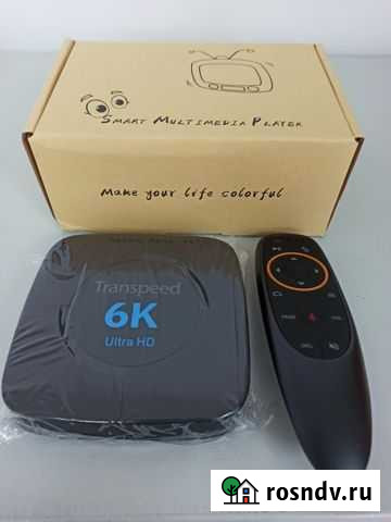 TV Smart приставка Transpeed, 4/32 Гб с аэромышью Владимир - изображение 1