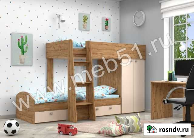 Двухъярусная кровать Мурманск - изображение 1