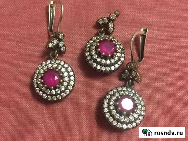 Серебро бронза комплект Феодосия - изображение 1