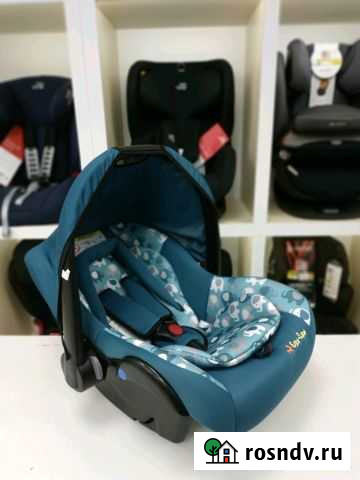 Автолюлька 0-13кг еду-еду слоники для новорожденны Уфа - изображение 1