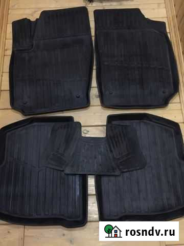Резиновые коврики в салон VW Polo sedan Набережные Челны - изображение 1