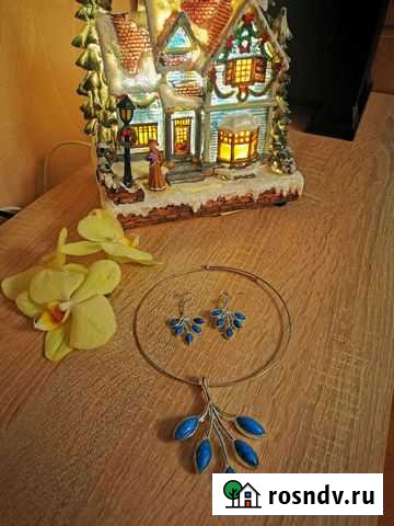 Колье, серёжки - бижутерия Магадан - изображение 1