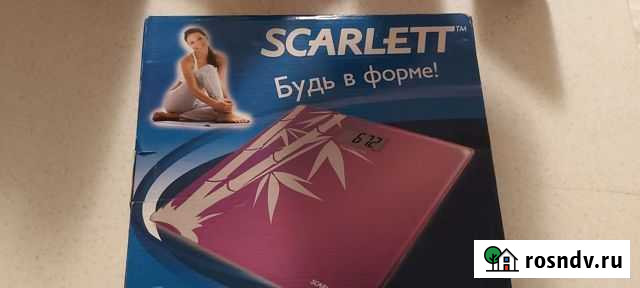 Весы напольные электронные новые Подольск - изображение 1