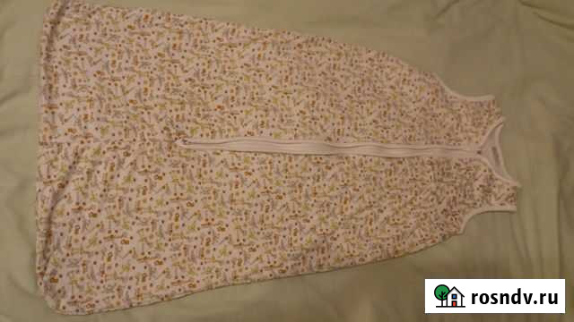 Детский спальный мешок 74 см+накладки для груди Санкт-Петербург - изображение 1