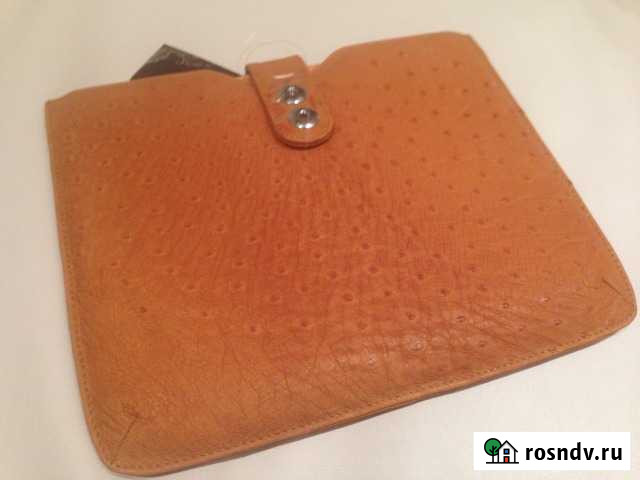Новая чехол сумка для iPad. Кожа страуса Воронеж - изображение 1