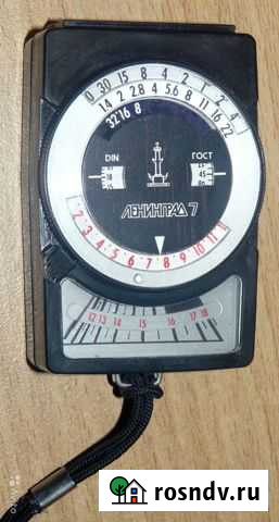 Фотоэкспонометр Ленинград-7 Рязань - изображение 1
