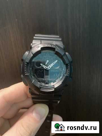 Часы casio G-shock GA-100-1A1 Мурино - изображение 1