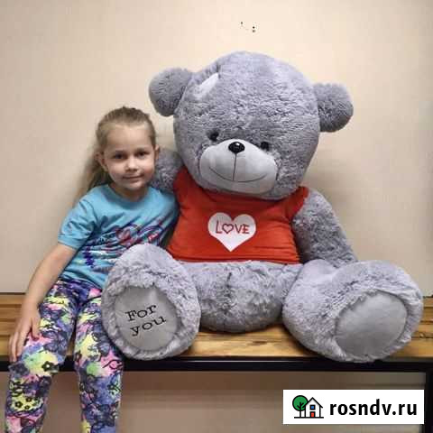Большой плюшевый медведь мишка Тедди 70 - 140 см Киров - изображение 1