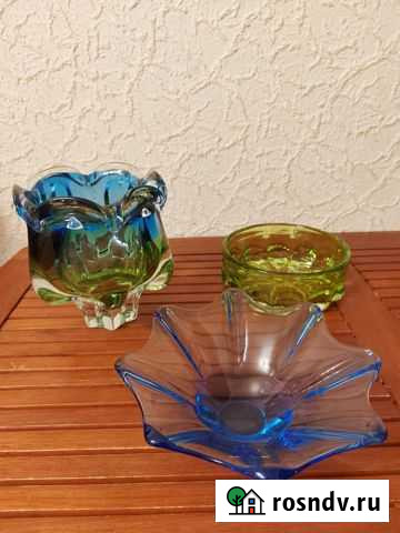 Цветное стекло Богемия Чехия 70- е Санкт-Петербург - изображение 1