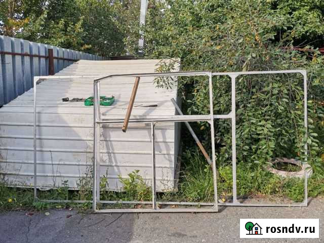 Балконная металлическая рама б/у Разумное - изображение 1