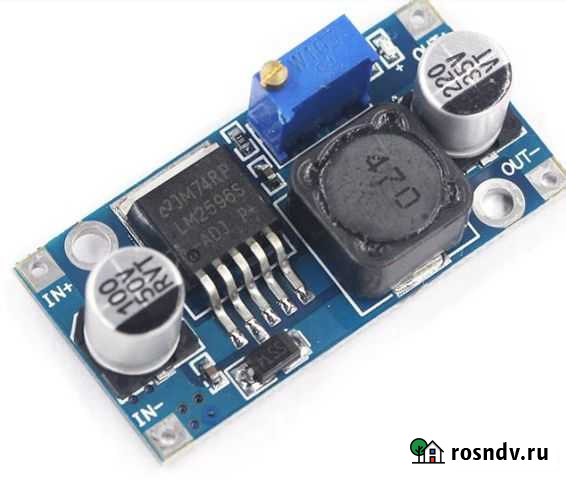 Понижающий, регулируемый блок питания LM2596S Оренбург - изображение 1