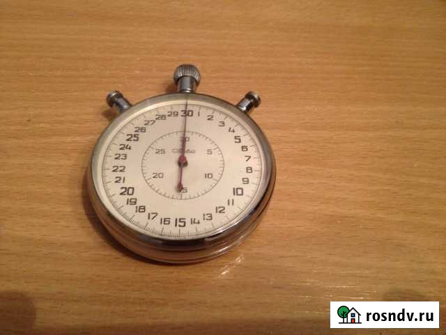 Секундомер (двойной). Состояние нового Калининград - изображение 1