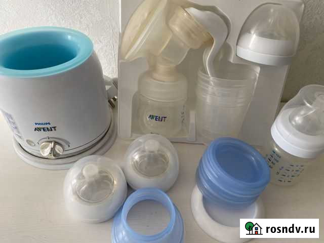 Ручной молокоотсос + подогреватель Санкт-Петербург - изображение 1