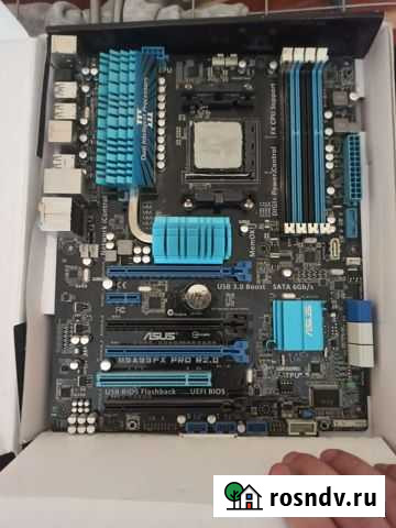 Материнская плата с процессором am3 amd fx6300six Сланцы - изображение 1