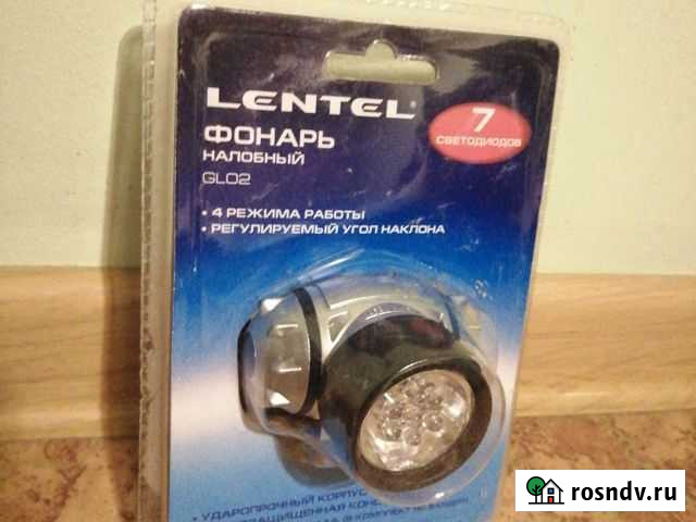 Фонарь налобный новый Астрахань - изображение 1