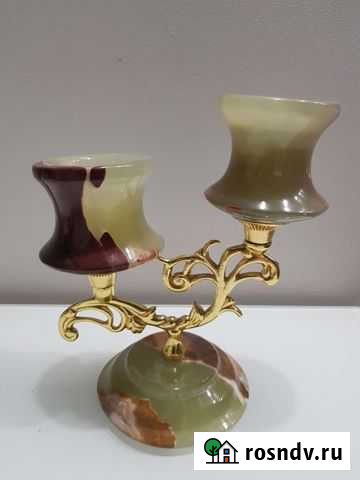 Подсвечник из оникса.Новый Самара - изображение 1