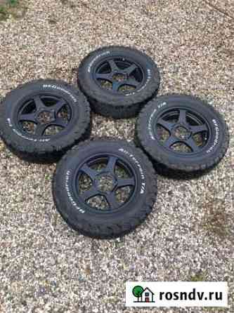 BFgoodrich 215/70/16 на дисках Manarey Фрязино