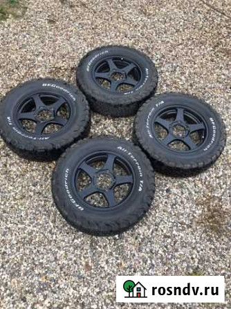 BFgoodrich 215/70/16 на дисках Manarey Фрязино - изображение 1