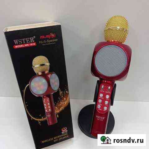 Микрофон караоке Светящийся wster-1816 Вологда