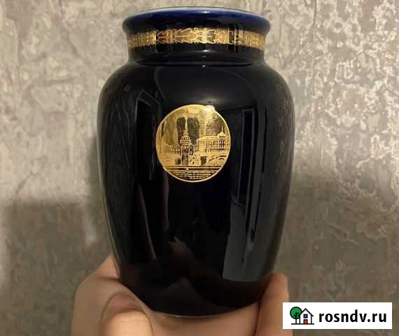 Ваза фарфор СССР Анапская - изображение 1