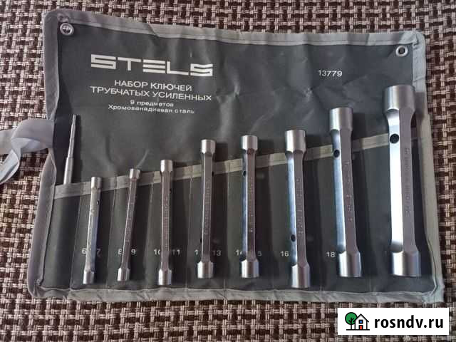 Набор трубчатых усиленных ключей stels Кемерово - изображение 1
