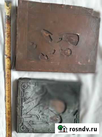 Две Богородичные окладные иконы Боровичи - изображение 1