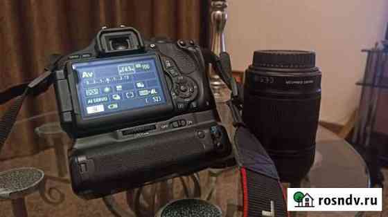 Продам canon 600d + oбьектив 18-135 Кропоткин