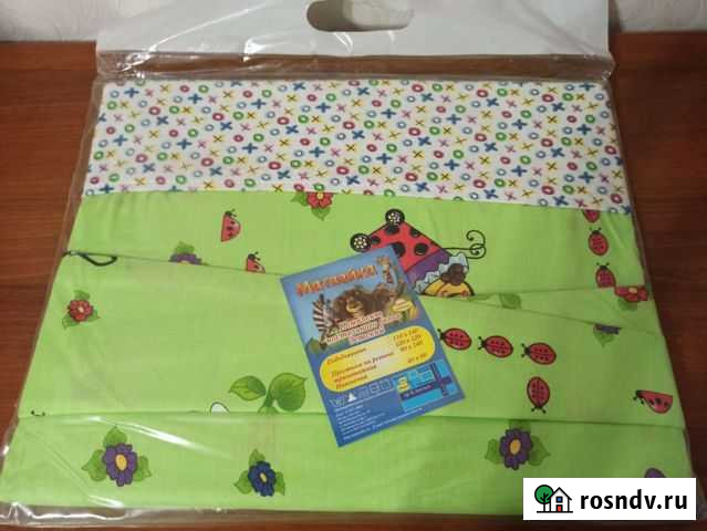 Комплект детского постельного белья и плед Саранск - изображение 1