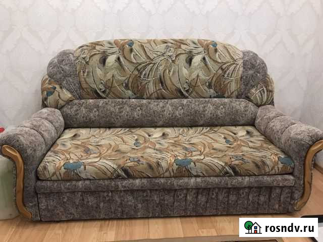 Диван и 2 кресла бу Нефтекамск - изображение 1