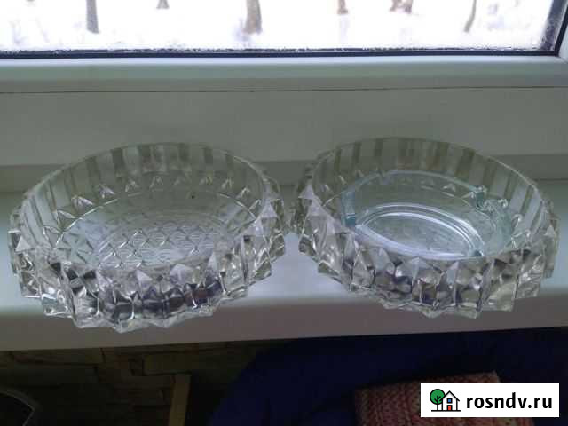 Стеклянная пепельница Кинешма - изображение 1