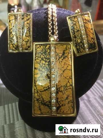 Кулон на цепочке сережки Екатеринбург - изображение 1