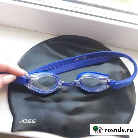 Очки для плавания и шапка Тюмень - изображение 1