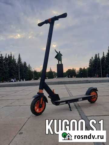 Электросамокат Kugoo S1 2021 года с небольшим проб Уфа - изображение 1