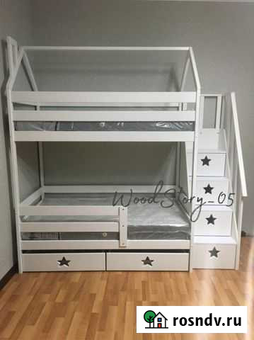 Детская кроватка домик Махачкала - изображение 1