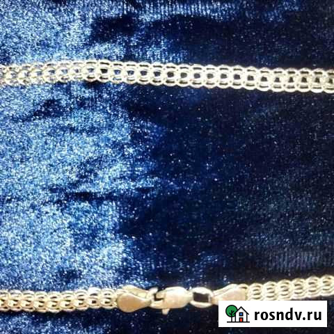 Мужская серебряная цепь Севастополь - изображение 1