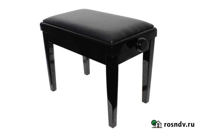 Банкетка черная, Rin HY-PJ010-gloss-black Иркутск - изображение 1