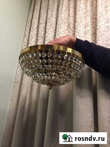 Хрустальная люстра СССР Уфа - изображение 1