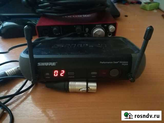 База радиомикрофона shure PGX4 Сатка - изображение 1