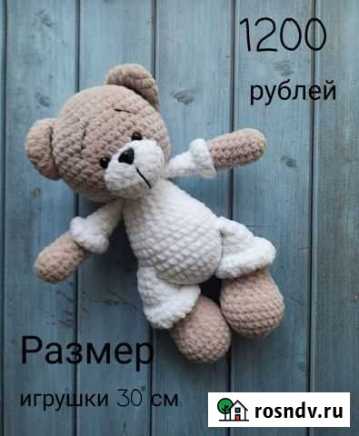 Мишка Тедди ручная работа Ульяновск - изображение 1