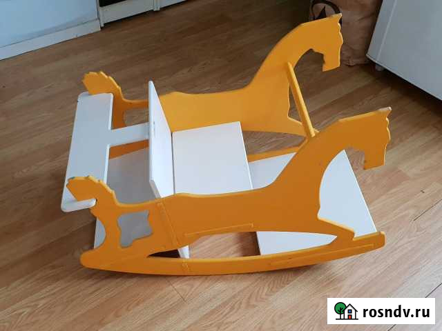 Стул стол качалка 3 в 1 конек горбунок Великий Устюг - изображение 1